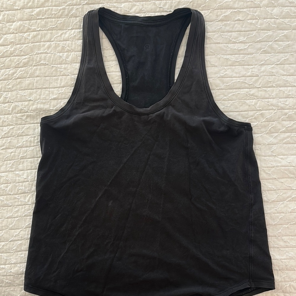 Lululemon Athletica Black Sleeveless Tank Top